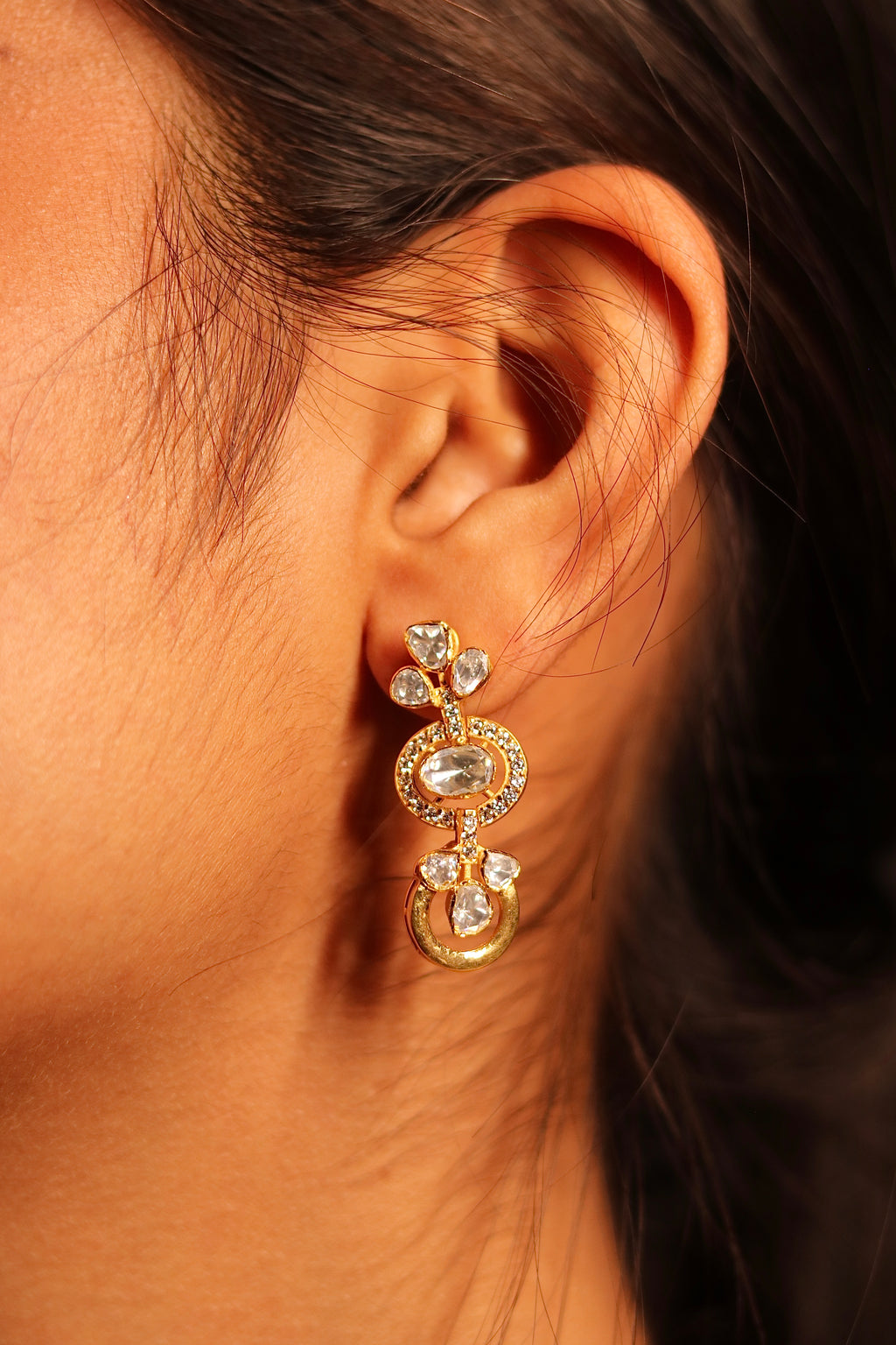 Gol Phool Polki Necklace Set ✦ Everyday Elegance Handcrafted in Jodhpur